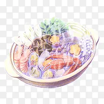 手绘美食-空若网 手绘美食-空若网