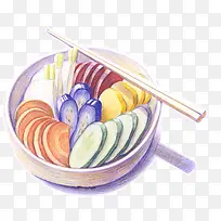 手绘火锅-空若网 手绘火锅-空若网