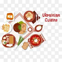 手绘食物-空若网 手绘食物-空若网