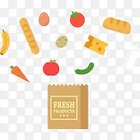 矢量食物-空若网 矢量食物-空若网