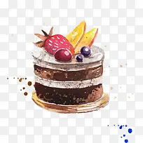 美味水果蛋糕-空若网 美味水果蛋糕-空若网