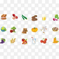 矢量食物-空若网 矢量食物-空若网