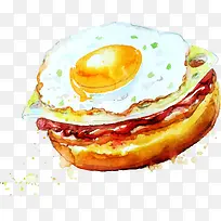 水彩食物矢量图-空若网 水彩食物矢量图-空若网