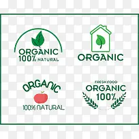 有机食物矢量图-空若网 有机食物矢量图-空若网