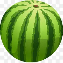 卡通西瓜食物矢量图-空若网 卡通西瓜食物矢量图-空若网