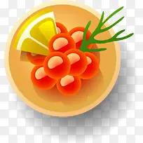 精美食物俯视图矢量图-空若网 精美食物俯视图矢量图-空若网