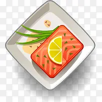 精美食物俯视图矢量图-空若网 精美食物俯视图矢量图-空若网