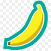 香蕉图标-空若网 香蕉图标-空若网