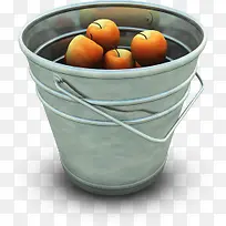 水桶洗水果图标-空若网 水桶洗水果图标-空若网