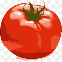 手绘西红柿-空若网 手绘西红柿-空若网