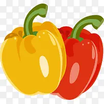 矢量蔬菜彩椒-空若网 矢量蔬菜彩椒-空若网
