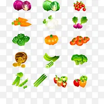 矢量蔬菜网页素材-空若网 矢量蔬菜网页素材-空若网