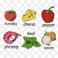 矢量水果素材-空若网 矢量水果素材-空若网