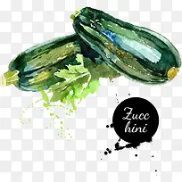 卡通水彩蔬菜-空若网 卡通水彩蔬菜-空若网