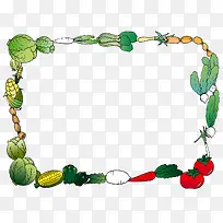 蔬菜边框-空若网 蔬菜边框-空若网