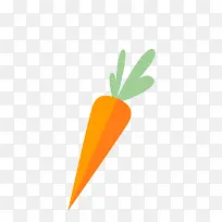 矢量红色蔬菜胡萝卜-空若网 矢量红色蔬菜胡萝卜-空若网