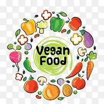 手绘蔬菜-空若网 手绘蔬菜-空若网