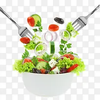 彩色的蔬菜沙拉-空若网 彩色的蔬菜沙拉-空若网