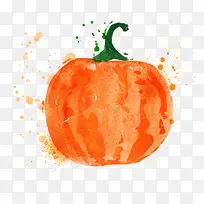 卡通水彩南瓜-空若网 卡通水彩南瓜-空若网