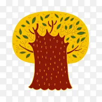 卡通清新创意树-空若网 卡通清新创意树-空若网