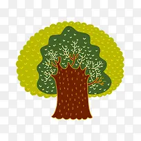 卡通清新创意树-空若网 卡通清新创意树-空若网