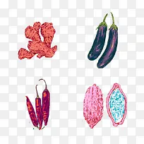 卡通食物蔬菜-空若网 卡通食物蔬菜-空若网