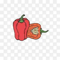 手绘蔬菜-空若网 手绘蔬菜-空若网