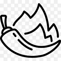 辣椒图标-空若网 辣椒图标-空若网