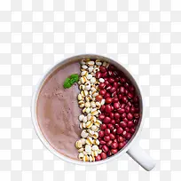 杯子里的红豆免抠-空若网 杯子里的红豆免抠-空若网