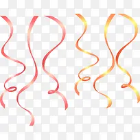 节日彩色丝带-空若网 节日彩色丝带-空若网