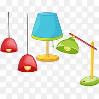 卡通灯素材-空若网 卡通灯素材-空若网