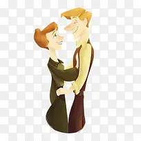 卡通情侣-空若网 卡通情侣-空若网