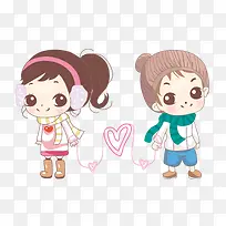 卡通情侣-空若网 卡通情侣-空若网