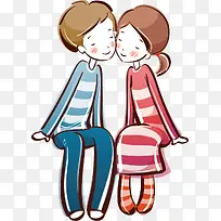 卡通情侣-空若网 卡通情侣-空若网