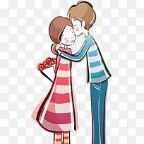 可爱卡通情侣-空若网 可爱卡通情侣-空若网