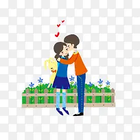 卡通情侣素材-空若网 卡通情侣素材-空若网