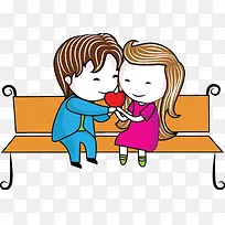 手绘情侣-空若网 手绘情侣-空若网