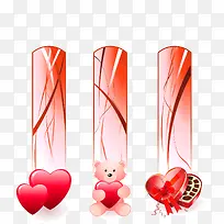 情人节矢量图-空若网 情人节矢量图-空若网