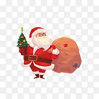 手绘圣诞节老人-空若网 手绘圣诞节老人-空若网