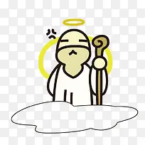 卡通手绘天使-空若网 卡通手绘天使-空若网