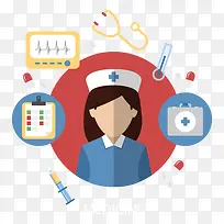 卡通医生医疗器械素材-空若网 卡通医生医疗器械素材-空若网