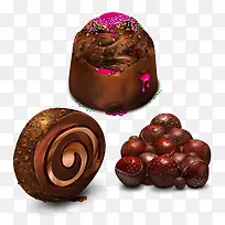 巧克力蛋糕图标-空若网 巧克力蛋糕图标-空若网