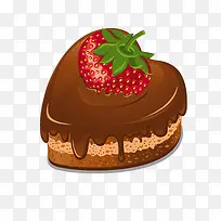 卡通草莓蛋糕-空若网 卡通草莓蛋糕-空若网