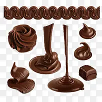 高清摄影巧克力造型-空若网 高清摄影巧克力造型-空若网