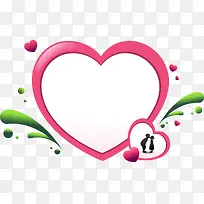 矢量手绘爱心标签-空若网 矢量手绘爱心标签-空若网