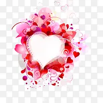 情人节粉色浪漫梦幻爱心-空若网 情人节粉色浪漫梦幻爱心-空若网