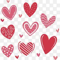 红色浪漫情人节爱心-空若网 红色浪漫情人节爱心-空若网