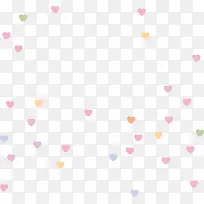 粉色漂浮爱心-空若网 粉色漂浮爱心-空若网