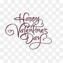 矢量情人节快乐的文字-空若网 矢量情人节快乐的文字-空若网