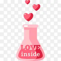 情人节粉色浪漫爱情魔药-空若网 情人节粉色浪漫爱情魔药-空若网